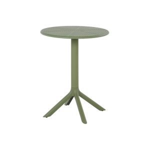 Mesa redonda pequena cor verde