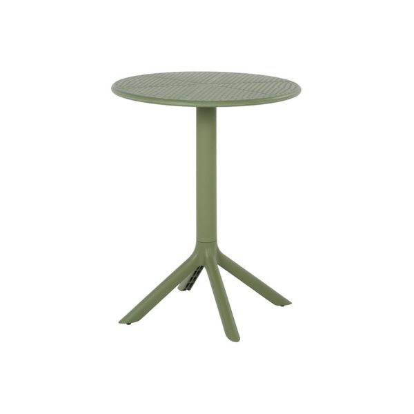 Mesa redonda pequena cor verde