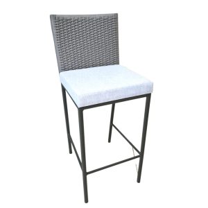 Banqueta branca para área externa