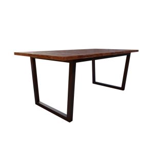 Mesa com pés brancos ou pretos