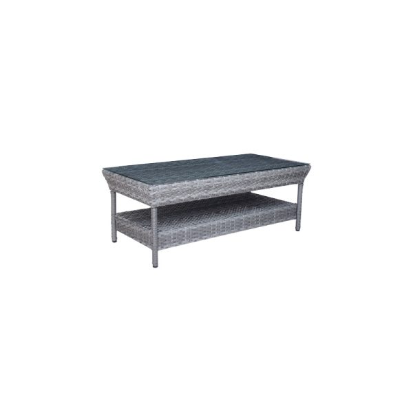 Mesa de centro cinza de vidro - Image 2